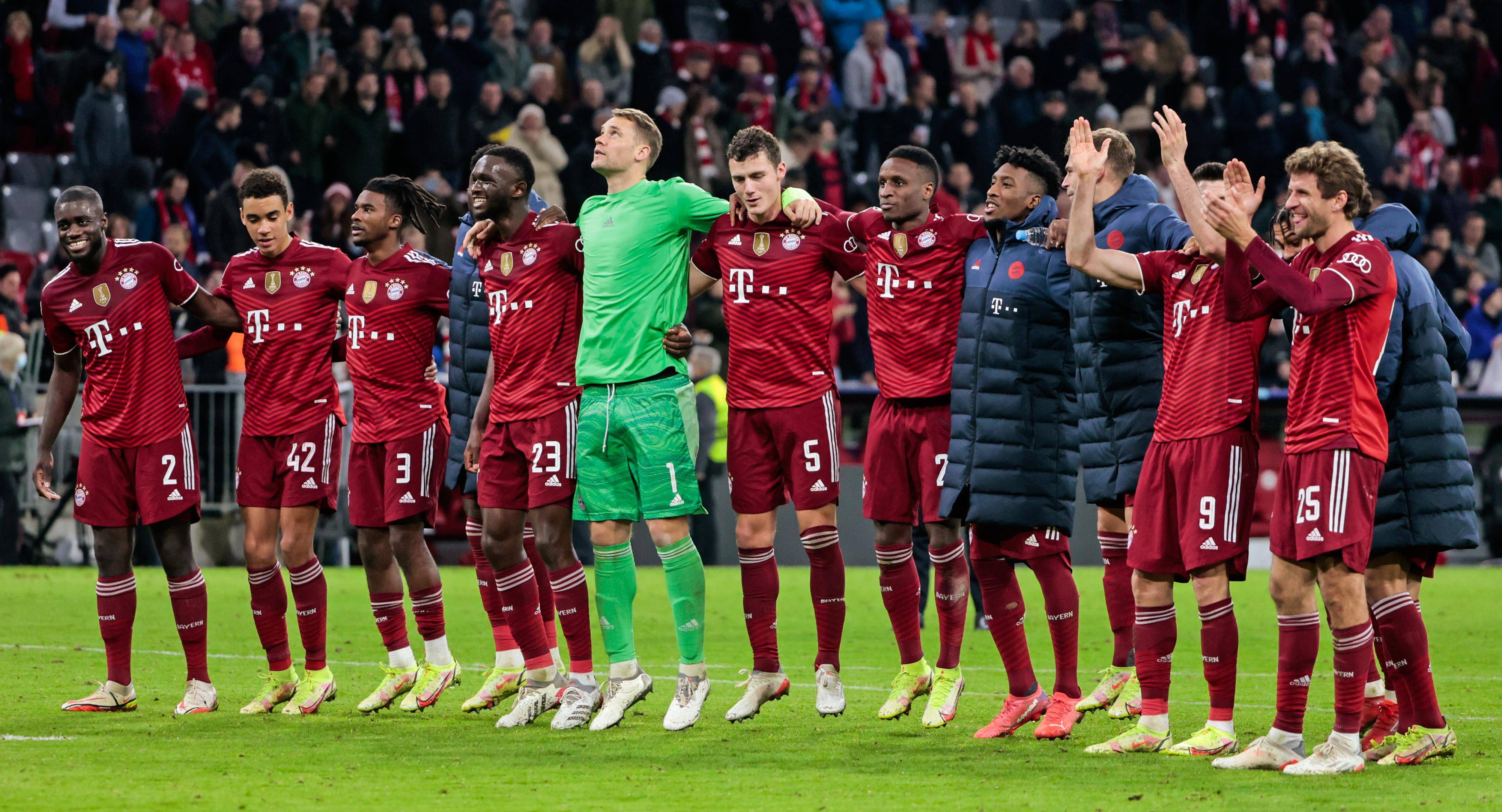 包含拜仁慕尼黑获得宝贵客场胜利，保持不败的词条